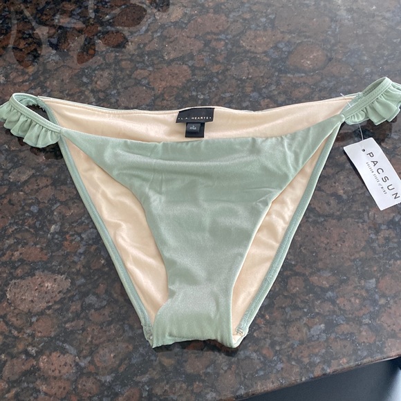 NWT bikini bottom sage color size LG by LA Hearts. - Picture 1 of 7